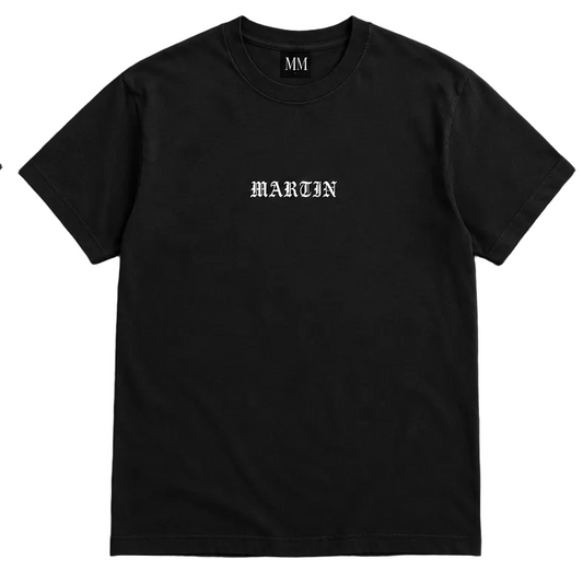 MARTIN Center Chest Gothic Tee